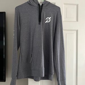 Excellent condition women’s XL Peloton light weight hooded long sleeve top.